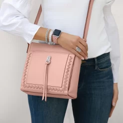 Astrid Organizer Bag -Fashion Accessories astrid organizer bag pink sand 3