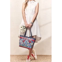 Bee Happy Large Tote 7 Bee Happy Large Tote -Fashion Accessories bee happy large tote multi 3 1de67666 a584 4e61 90da 4beb503e1cc2