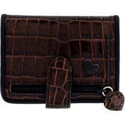 Bellissimo Heart Small Wallet -Fashion Accessories bellissimo heart small wallet black chocolate 3 f51235a9 4fcc 4a61 9055 8f09e9ef5adb