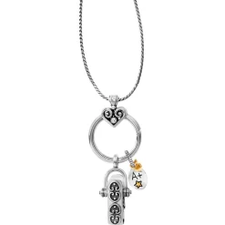 Best Teacher Alcazar Charm Badge Clip Gift Set
