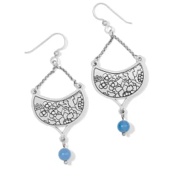 Fashion Accessories -Fashion Accessories blossom hill garden drop french wire earrings silver multi 1