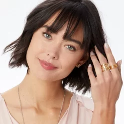 Christo Vienna Wide Ring -Fashion Accessories christo vienna wide ring gold 1 a1ace062 33ef 4e7e 91a6 9a638b2a7d51