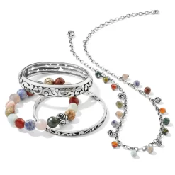 Contempo Desert Sky Stretch Bracelet -Fashion Accessories contempo desert sky stretch bracelet silver multi 2