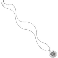 Contempo Ice Starburst Convertible Locket Necklace -Fashion Accessories contempo ice starburst convertible locket necklace silver 3 4bc572d1 39ca 48bd 9ee5 d625b01ddec9