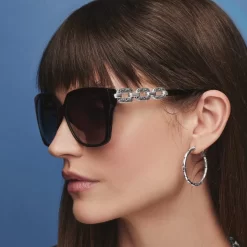 Contempo Linx Sunglasses 11 Contempo Linx Sunglasses -Fashion Accessories contempo linx sunglasses black silver 4