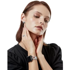 Contempo Linx Watch Band -Fashion Accessories contempo linx watch band silver 4