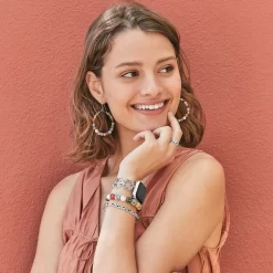 Contempo Linx Watch Band -Fashion Accessories contempo linx watch band silver 5