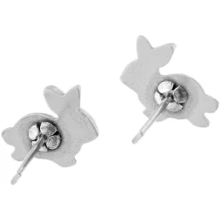 Fashion Accessories -Fashion Accessories cottontail mini post earrings silver 1 ca63f971 805a 4711 a1ce 4e3c367d3b45