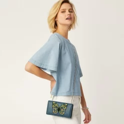 Crystal Pond Beaded Wings Clutch Wallet -Fashion Accessories crystal pond beaded wings clutch wallet canyon blue multi 3 f428c112 e5aa 4ccf 8220 c3eb95843b24