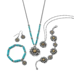 Daisy Dee Turquoise Necklace -Fashion Accessories daisy dee turquoise necklace silver turquoise 4