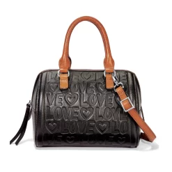 Deeply In Love Satchel -Fashion Accessories deeply in love satchel black 0