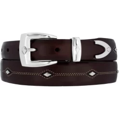 Denver Diamond Belt -Fashion Accessories denver diamond belt brown 0 8138b443 3906 4c2f 9076 4698a9793887