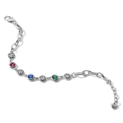 Elora Gems Dots Soft Bracelet -Fashion Accessories elora gems dots soft bracelet silver multi 2 bff221f6 527d 4a36 876d 3b960fed7b0b