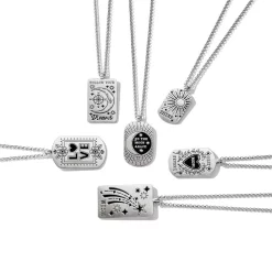 Emblem Dream Necklace -Fashion Accessories emblem dream necklace silver 3