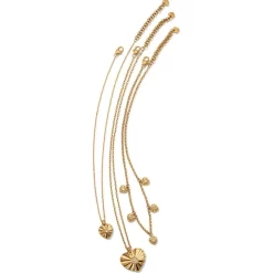 Esprit Heart Station Necklace -Fashion Accessories esprit heart station necklace gold 3