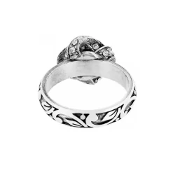 Eternity Knot Ring -Fashion Accessories eternity knot ring silver 3