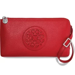 Ferrara Duet Zip Pouch -Fashion Accessories ferrara duet zip pouch poppy 0