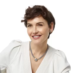 Ferrara Two Tone Necklace -Fashion Accessories ferrara two tone necklace silver gold 3 1f75fd36 5c36 4b8a a9a5 5b4d9976cf13