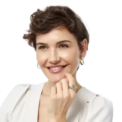 Ferrara Two Tone Reversible Ring -Fashion Accessories ferrara two tone reversible ring silver gold 2 7109f08e 0318 4a10 a602 07f9feead270