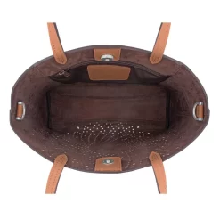 Fiora Large Tote -Fashion Accessories fiora large tote cognac 1