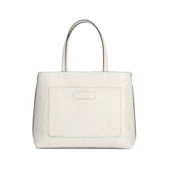 Fiora Large Tote -Fashion Accessories fiora large tote white 2