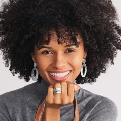 Fleur De Lis Ring -Fashion Accessories fleur de lis ring silver 2