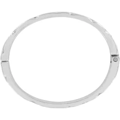 Footprints Hinged Bangle -Fashion Accessories footprints hinged bangle silver 2 b894b4bf e4ff 414e b521 9b934611a20d