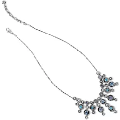Halo Burst Collar Necklace -Fashion Accessories halo burst collar necklace silver tanzanite 2 869a36bf a477 4378 b9bf f235fb11d144