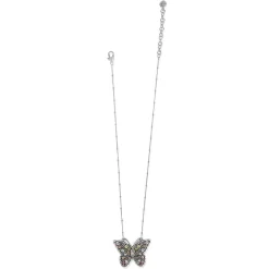 Halo Gems Monarch Necklace -Fashion Accessories halo gems monarch necklace silver multi 2