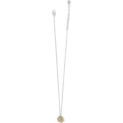 Harmony Flower Petite Necklace -Fashion Accessories harmony flower petite necklace silver gold 2