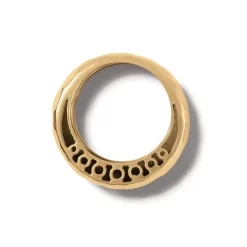 Inner Circle Double Ring -Fashion Accessories inner circle double ring gold 1