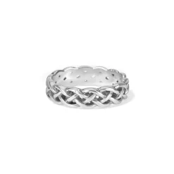 Interlok Braid Band Ring