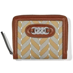 Interlok Braid Medium Wallet -Fashion Accessories interlok braid medium wallet bourbon 0