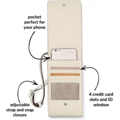 Interlok Phone Organizer -Fashion Accessories interlok phone organizer white 1