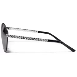 Interlok Woven Sunglasses -Fashion Accessories interlok woven sunglasses silver black 2 dd78b0e0 351a 43bb 8494 880e865c5b18