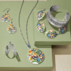 Iris Bloom Convertible Necklace -Fashion Accessories iris bloom convertible necklace silver multi 4 c88503e6 6c22 4e1d bf40 d18a6969332a