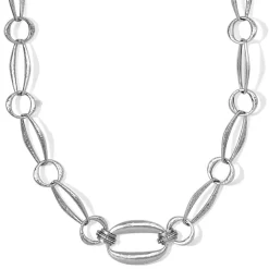 Fashion Accessories -Fashion Accessories meridian lumens nexus necklace silver 0