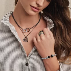 Neptune's Rings Night Heart Necklace -Fashion Accessories neptune s rings night heart necklace silver gold 2 8ecc4c69 5b27 4711 982e c3ff52dff6d3