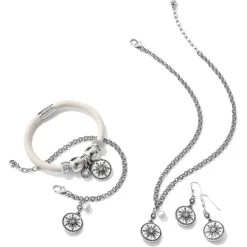 Neve Necklace -Fashion Accessories neve necklace silver pearl 2