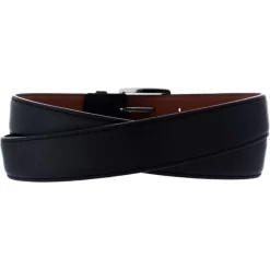 Norton Dress Satin Buckle Belt -Fashion Accessories norton dress satin buckle belt black 1