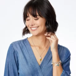 Ocean Dream Charm Bracelet -Fashion Accessories ocean dream charm bracelet silver multi 2 2926caca e660 4851 aa7d b191b3b65de1