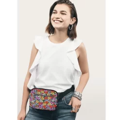 Painted Poppies Belt Bag -Fashion Accessories painted poppies belt bag multi 3 c5c6bf05 b4e4 474a b1a1 feff8218f3de