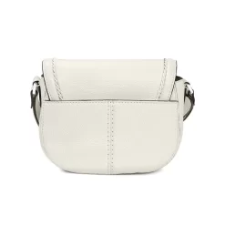 Paradiso Shell Mini Flap Bag -Fashion Accessories paradiso shell mini flap bag white 2