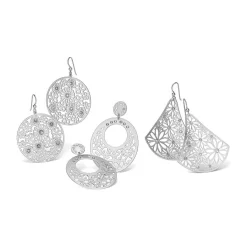 Posh Garden Post Drop Earrings -Fashion Accessories posh garden post drop earrings silver 3 bb9b463a 7223 40c5 bbb2 fbe589b95d5f