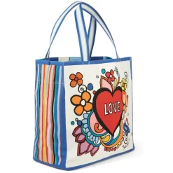 Power Of Love Tote -Fashion Accessories power of love tote multi 4