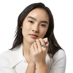 Pretty Tough Bold Heart Ring -Fashion Accessories pretty tough bold heart ring silver 3