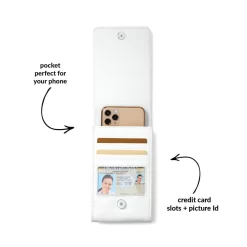 Pretty Tough Phone Organizer -Fashion Accessories pretty tough phone organizer white 1