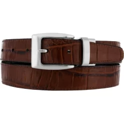 Reversible Croco Belt -Fashion Accessories reversible croco belt black peanut 2 fd0c2b02 b635 4648 b0b8 a7e9f02a19de