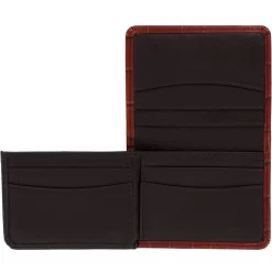 Rockefeller Flip Wallet -Fashion Accessories rockefeller flip wallet brown 2 991d9422 f45b 43a3 8445 109e7b41bec4