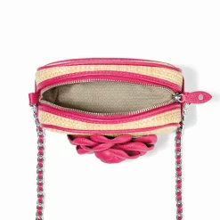 Rosie Straw Camera Bag -Fashion Accessories rosie straw camera bag natural orchid 1